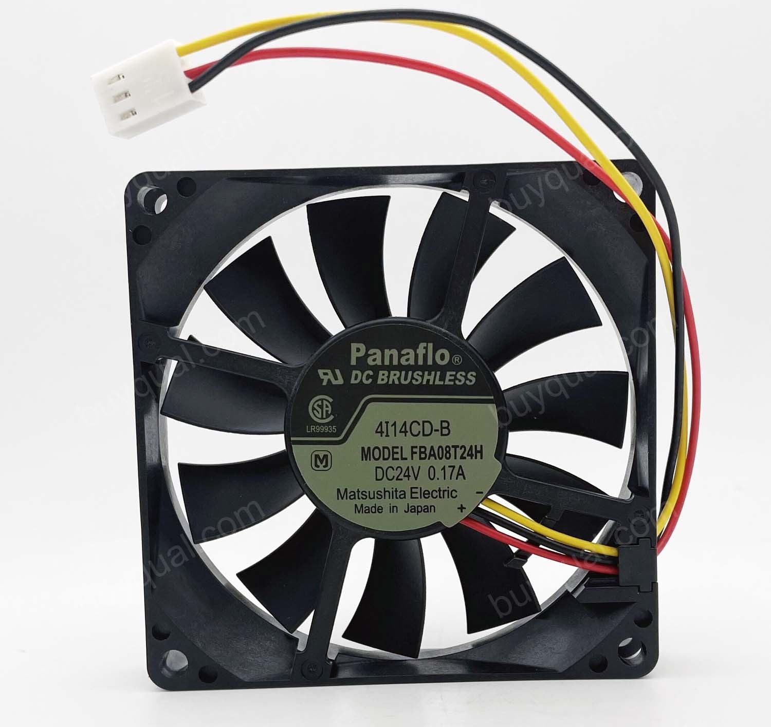 Panaflo FBA08T24H 24V 0.17A 3wires Cooling Fan - NEW Panaflo FBA08T24H 24V 0.17A 3wires Cooling Fan - NEW